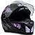 Capacete Fw3 GT2 Preto e Rosa - Imagem 3