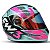 Capacete Fw3 GT Speed Preto e Vermelho - Imagem 3