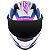 Capacete Ls2 ff358 Classic draze branco/rosa - Imagem 6
