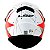 Capacete Ls2 ff358 classic brilliant branco rosa - Imagem 4