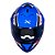 Capacete Norisk Strada circuit azul vermelho e branco - Imagem 8