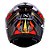 Capacete Norisk Strada circuit Preto Vermelho dourado - Imagem 9