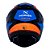 Capacete Norisk Strada Drive Azul Laranja Cinza - Imagem 9