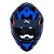 Capacete Norisk Strada Drive Azul Laranja Cinza - Imagem 8