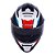 Capacete ls2 Storm ff800 Racer Azul vermelho - Imagem 5