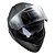 Capacete ls2 Storm ff800 monocolor preto fosco - Imagem 7