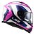 Capacete ls2 Storm ff800 Techy Branco Rosa - Imagem 2