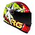 Capacete Ls2 ff358 classic Renato Garcia Amarelo Vermelho - Imagem 4