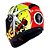 Capacete Ls2 ff358 classic Renato Garcia Amarelo Vermelho - Imagem 3