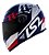 Capacete Ls2 ff358 podium branco azul - Imagem 1