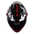Capacete Fechado Ls2 Classic Ff358 Tank Preto / Vermelho - Imagem 3