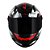 Capacete Fechado Ls2 Classic Ff358 Tank Preto / Vermelho - Imagem 4
