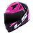 Capacete Ls2 FF358 classic ultra rosa - Imagem 4