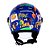 Capacete Norisk Orion Free azul e laranja - Imagem 5
