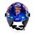 Capacete Norisk Orion Free azul e laranja - Imagem 4