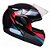 Capacete taurus zarref v4 racer preto azul - Imagem 2
