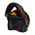 Capacete taurus zarref v5 neon preto laranja - Imagem 3
