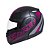 Capacete taurus zarref v5 neon preto rosa - Imagem 1