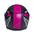 Capacete taurus zarref v5 neon preto rosa - Imagem 5