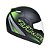 Capacete taurus zarref v5 neon preto verde - Imagem 2
