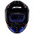 Capacete Axxis Draken UK Preto Vermelho e Azul - Imagem 8