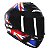 Capacete Axxis Draken UK Preto Vermelho e Azul - Imagem 3
