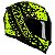 Capacete Axxis Eagle Breaking Preto e Amarelo - Imagem 2