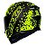 Capacete Axxis Eagle Breaking Preto e Amarelo - Imagem 3