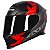 Capacete Axxis Eagle Diagon Preto e Vermelho - Imagem 7