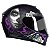 Capacete Axxis Eagle Lady Catrina Violeta - Imagem 2