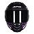 Capacete Axxis Eagle Lady Catrina Violeta - Imagem 5
