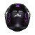 Capacete Axxis Eagle Lady Catrina Violeta - Imagem 8