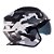Capacete Norisk Darth Aircraft Camo Branco - Imagem 6