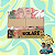 SEDA BOLARE BROWN COM PITEIRA DE PAPEL KING SIZE LARGE - Imagem 2