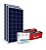 Kit Energia Solar Off Grid c/ Bateria 465Wp - até 1465Wh/dia - Imagem 1