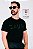 Camiseta Preta Silkada Oversized CAUSA Horizontal - Imagem 1