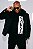 Camiseta Preta Silkada Oversized CAUSA Vertical com Retângulo - Imagem 2