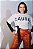 Camiseta Branca Silkada Oversized CAUSA Horizontal - Imagem 1