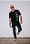 Camiseta Preta Silkada Oversized CAUSA Vertical - Imagem 1
