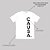 Camiseta Branca Silkada Oversized CAUSA Vertical - Imagem 3