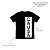 Camiseta Preta Silkada Oversized CAUSA Vertical com Retângulo - Imagem 3