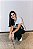 Camiseta Branca Silkada Oversized CAUSA Vertical com Retângulo - Imagem 3