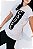 Camiseta Branca Silkada Oversized CAUSA Vertical com Retângulo - Imagem 2