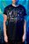 Camiseta Oversized Preta Grafitada CAUSA Em Tinta Acrílica Na Horizontal COLAB HUGOR - Imagem 2