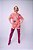 Camiseta Oversized Pink Com Estampa de Safari Coleção CAUSANDO SORTE - Imagem 8