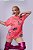 Camiseta Oversized Pink Com Estampa de Safari Coleção CAUSANDO SORTE - Imagem 3