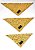 Bandana Pet Paetê Dourado - Imagem 4