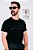 Camiseta Preta Silkada Horizontal Oversized CAUSA - Imagem 1
