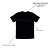Camiseta Preta Silkada Horizontal Oversized CAUSA - Imagem 3