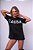 Camiseta Preta Silkada Horizontal Oversized CAUSA - Imagem 3